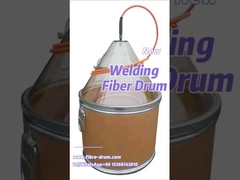 Dia 51cm Welding Cable drum fiber drum with dust cover