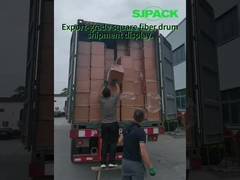 UN-Certified Square Fiber Drums: Ideal For Hazardous Goods Transportation & Custom UN Printing